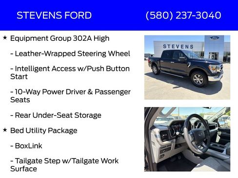 Used 2022 Ford F150 XLT w/ Equipment Group 302A High AWD/4WD image 18