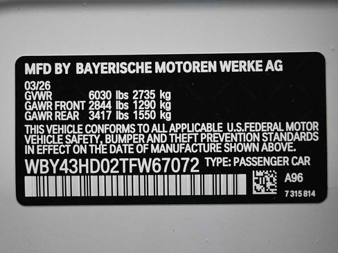New 2026 BMW i4 xDrive40i w/ M Sport Package AWD/4WD image 13