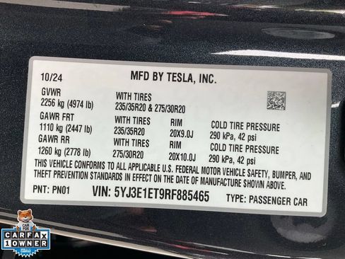 Used 2024 Tesla Model 3 Performance AWD/4WD image 25