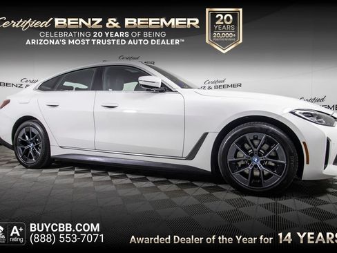 Used 2023 BMW i4 eDrive35 w/ Premium Package RWD image 1