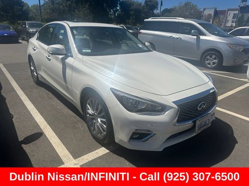 Used 2023 INFINITI Q50 Luxe w/ Cargo Package RWD image 1