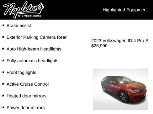 Used 2023 Volkswagen ID.4 Pro S AWD/4WD image 6