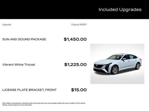 New 2026 Cadillac CT5 Premium Luxury RWD image 3