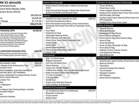 Used 2025 BMW X3 xDrive30i w/ Premium Package image 5