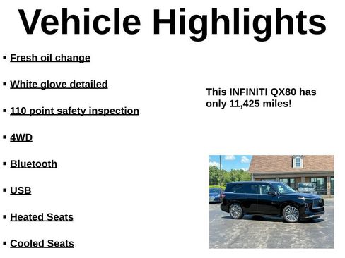 Used 2025 INFINITI QX80 Luxe AWD/4WD image 46