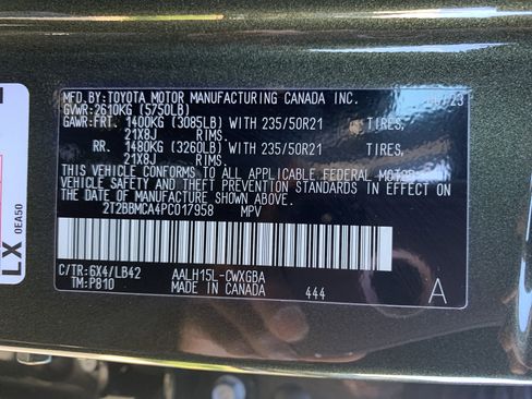 Used 2023 Lexus RX 350 w/ Cold Area Package image 36