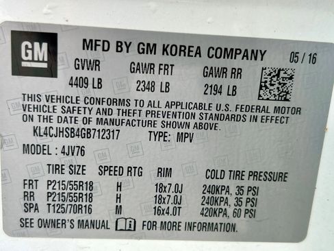 Used 2016 Buick Encore Premium w/ Experience Buick Package image 27