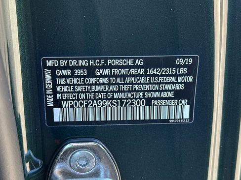 Certified 2019 Porsche 911 Speedster image 45