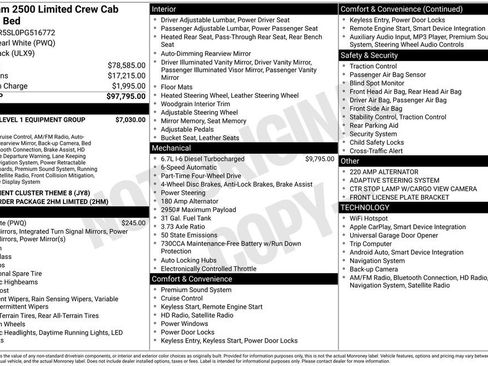 Used 2023 RAM 2500 Limited AWD/4WD image 6