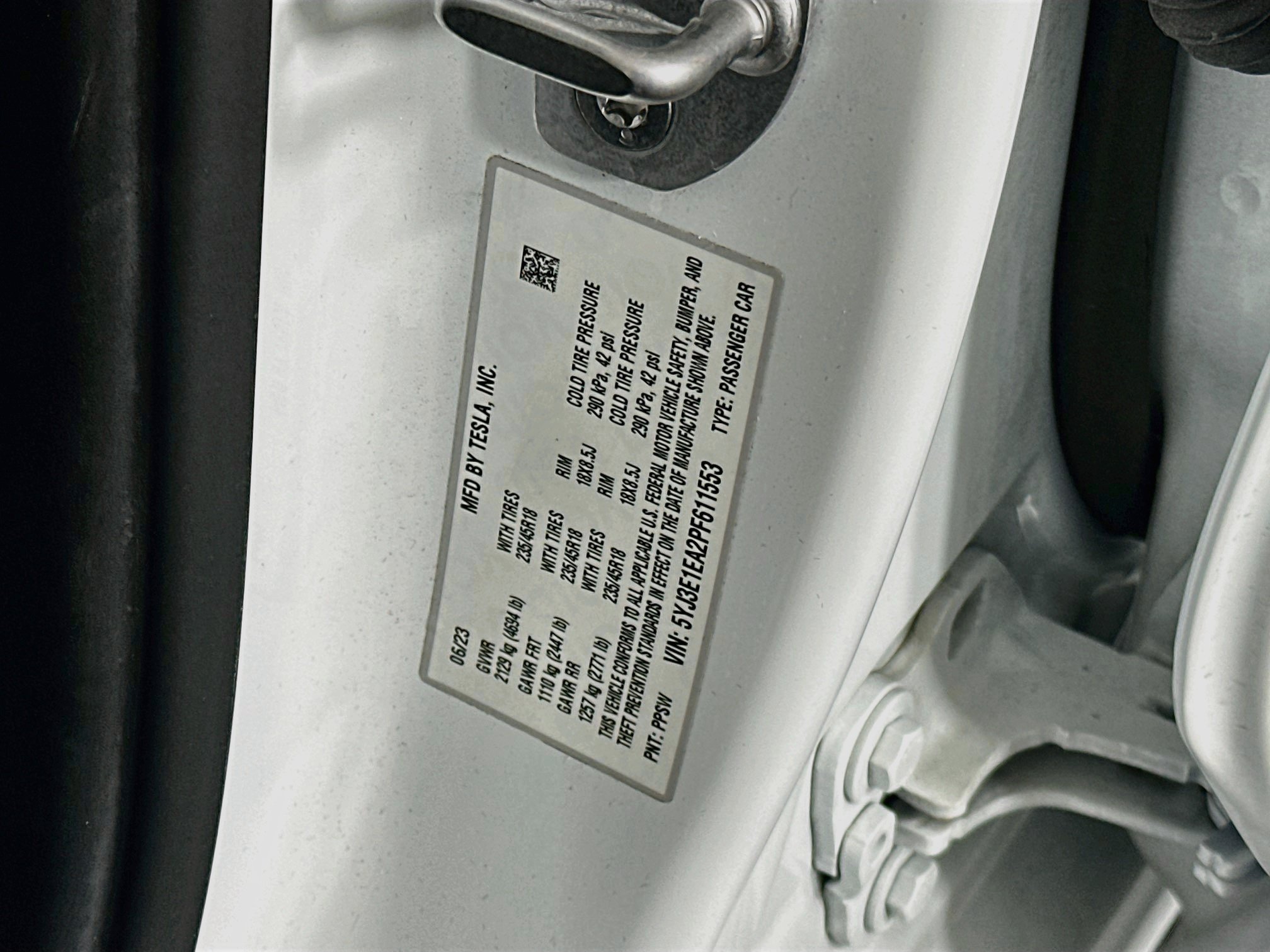 Used 2023 Tesla Model 3 Standard Range RWD image 12