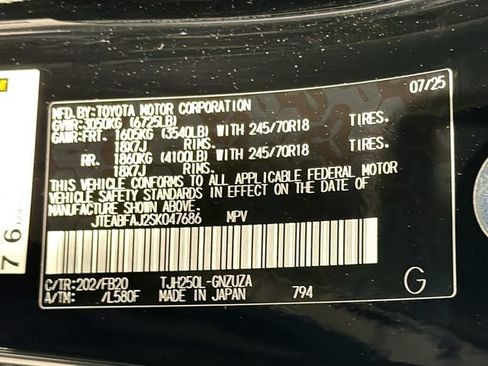 Certified 2025 Toyota Land Cruiser 1958 image 26