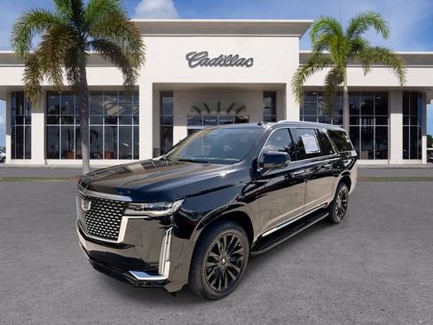 Certified 2024 Cadillac Escalade ESV Premium Luxury RWD image 1