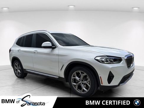 Certified 2023 BMW X3 xDrive30i w/ Premium Package w/ZPA AWD/4WD image 1