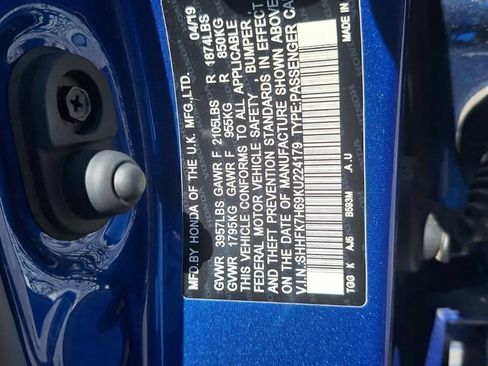 Used 2019 Honda Civic EX image 29