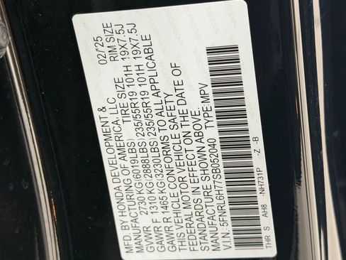 Used 2025 Honda Odyssey Sport-L image 20