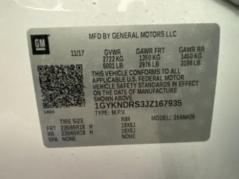 Used 2018 Cadillac XT5 Luxury w/ Driver Awareness Package AWD/4WD image 58
