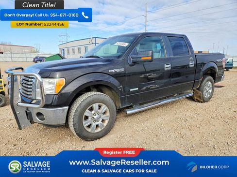 Used 2012 Ford F150 XLT w/ XLT Chrome Pkg AWD/4WD image 1