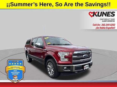 Used 2017 Ford F150 King Ranch w/ Equipment Group 601A Luxury AWD/4WD image 1