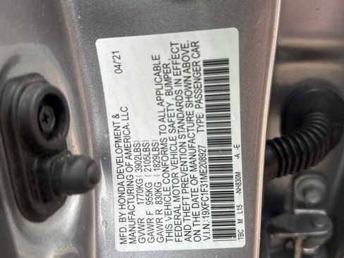 Used 2021 Honda Civic EX image 20