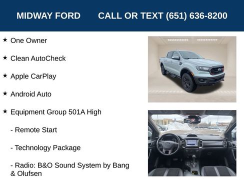 Used 2022 Ford Ranger Lariat w/ Tremor Off-Road Package image 6