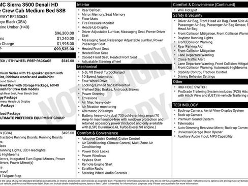 Used 2024 GMC Sierra 3500 Denali Ultimate AWD/4WD image 33