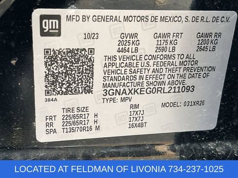 Certified 2024 Chevrolet Equinox LT image 32