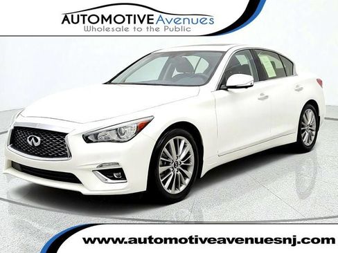 Used 2023 INFINITI Q50 Luxe w/ Cargo Package RWD image 1