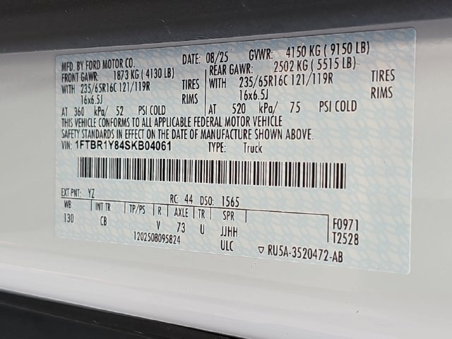 Used 2025 Ford Transit 250 Low Roof w/ Exterior Upgrade Package RWD image 36