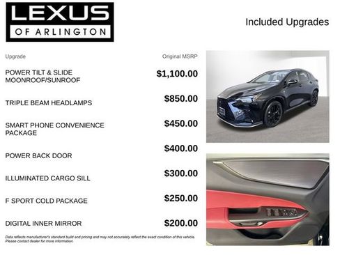 Certified 2024 Lexus NX 350 F Sport AWD/4WD image 4