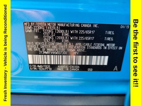 Used 2019 Toyota RAV4 LE w/ Carpet Mat Package AWD/4WD image 29