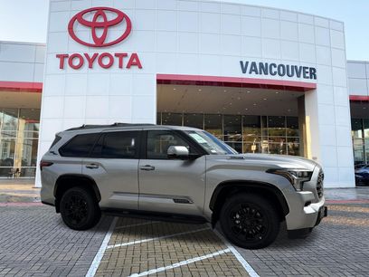 New 2026 Toyota Sequoia Platinum