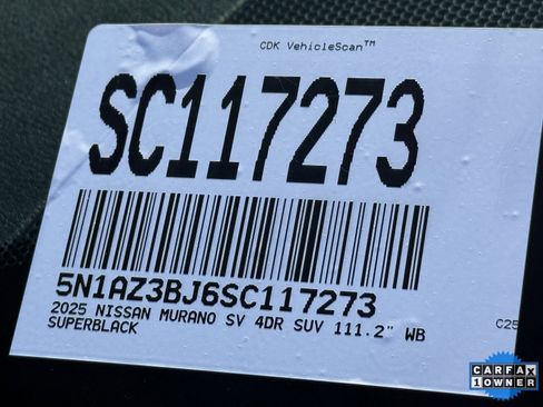 Certified 2025 Nissan Murano SV image 34