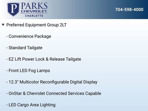 Certified 2024 Chevrolet Silverado 1500 LT Trail Boss w/ Protection Package image 21