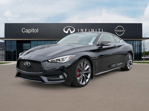Used 2022 INFINITI Q60 Red Sport 400 w/ Carbon Fiber Package image 1