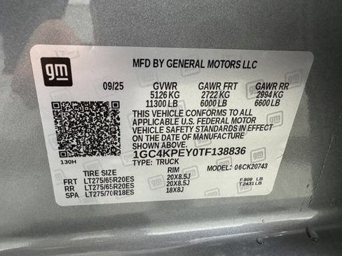 New 2026 Chevrolet Silverado 2500 LTZ w/ LTZ Plus Package image 28