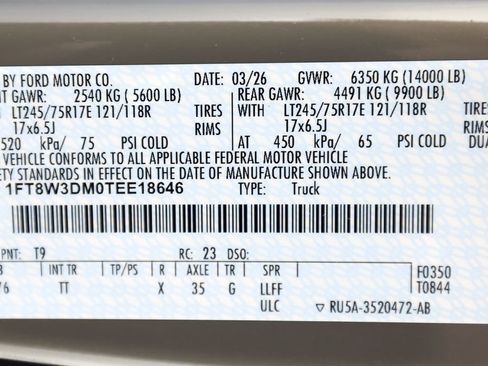 Used 2026 Ford F350 Platinum w/ Platinum Plus Package AWD/4WD image 61
