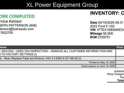 Used 2022 Ford F150 XL w/ Equipment Group 101A High AWD/4WD image 9