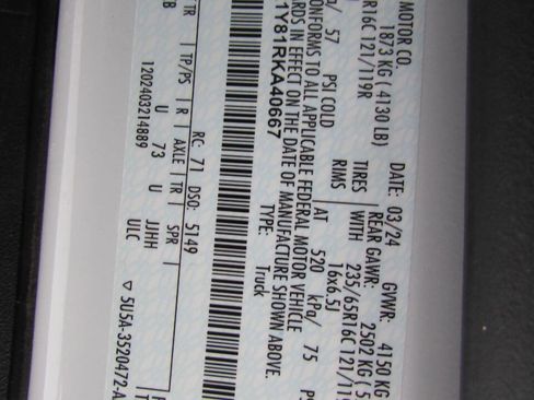 Used 2024 Ford Transit 250 Low Roof w/ Exterior Upgrade Package image 8