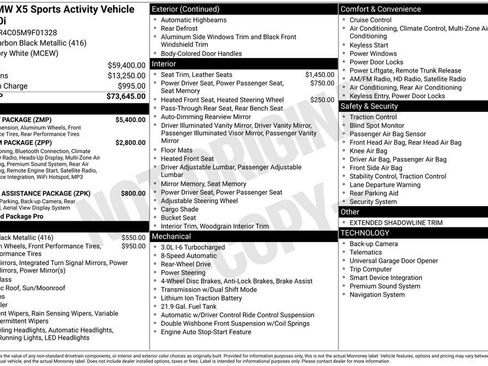 Used 2021 BMW X5 sDrive40i w/ M Sport Package RWD image 4