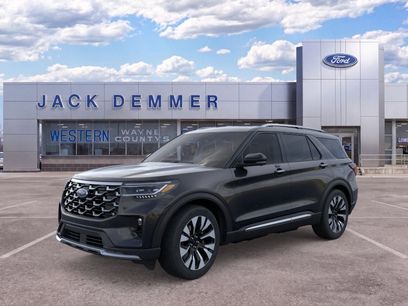 New 2026 Ford Explorer Platinum w/ LUX Leather Package