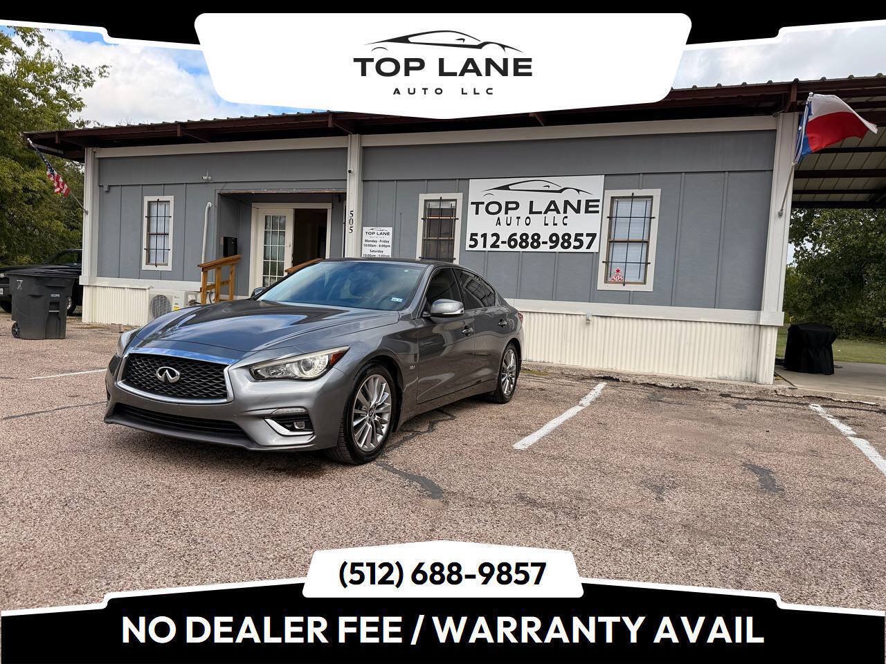 Used 2018 INFINITI Q50 Luxe w/ Cargo Package (L95) RWD image 1