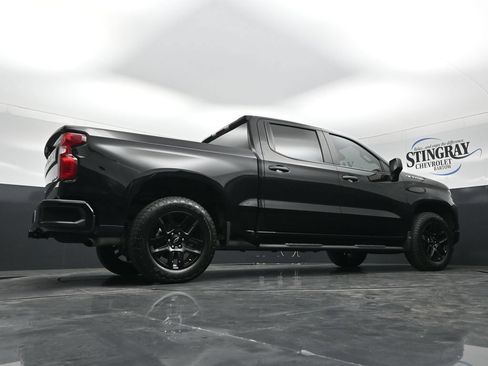Certified 2025 Chevrolet Silverado 1500 Custom w/ LPO, Dark Essentials Package AWD/4WD image 35