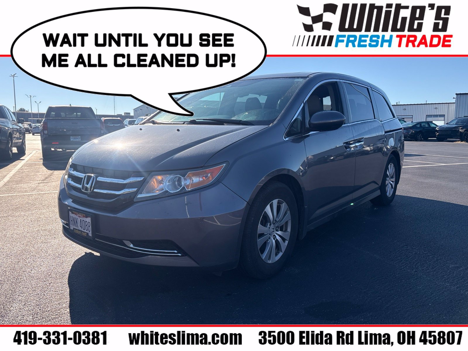 Used 2016 Honda Odyssey EX-L image 1
