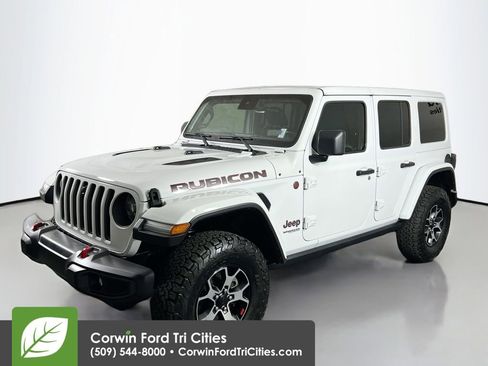 Used 2021 Jeep Wrangler Unlimited Rubicon w/ Uconnect 4C Nav & Sound Group image 5
