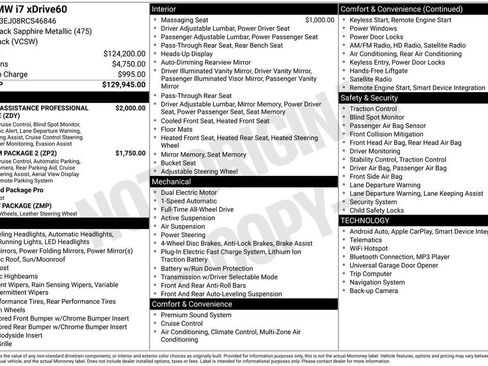 Used 2024 BMW i7 xDrive60 image 56