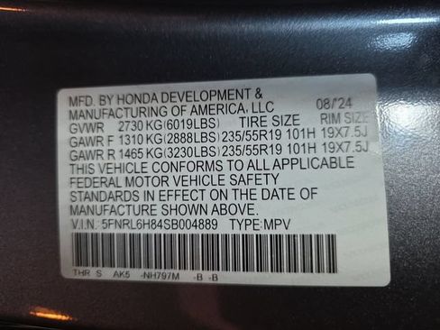 Used 2025 Honda Odyssey Touring image 37