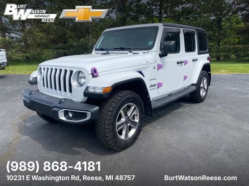 Used 2021 Jeep Wrangler Unlimited Sahara w/ Dual Top Group AWD/4WD image 1