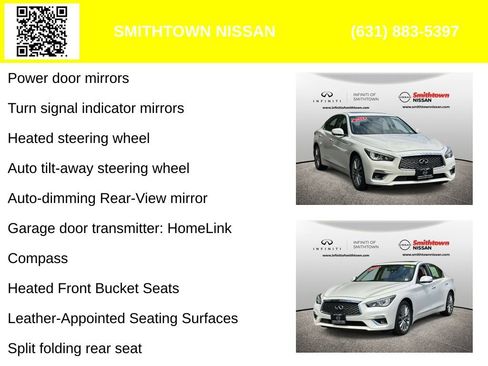 Used 2023 INFINITI Q50 Luxe w/ Cargo Package AWD/4WD image 8