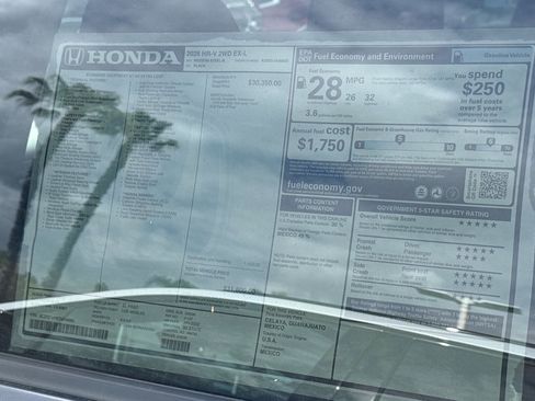 New 2026 Honda HR-V EX-L image 32