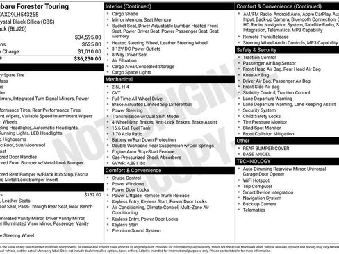 Used 2020 Subaru Forester Touring image 6